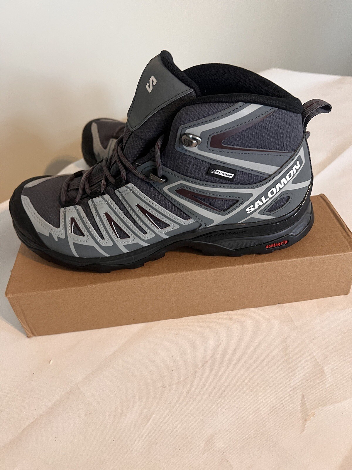 Scarpa da trekking donna SALOMON US 8 5 colore ebano