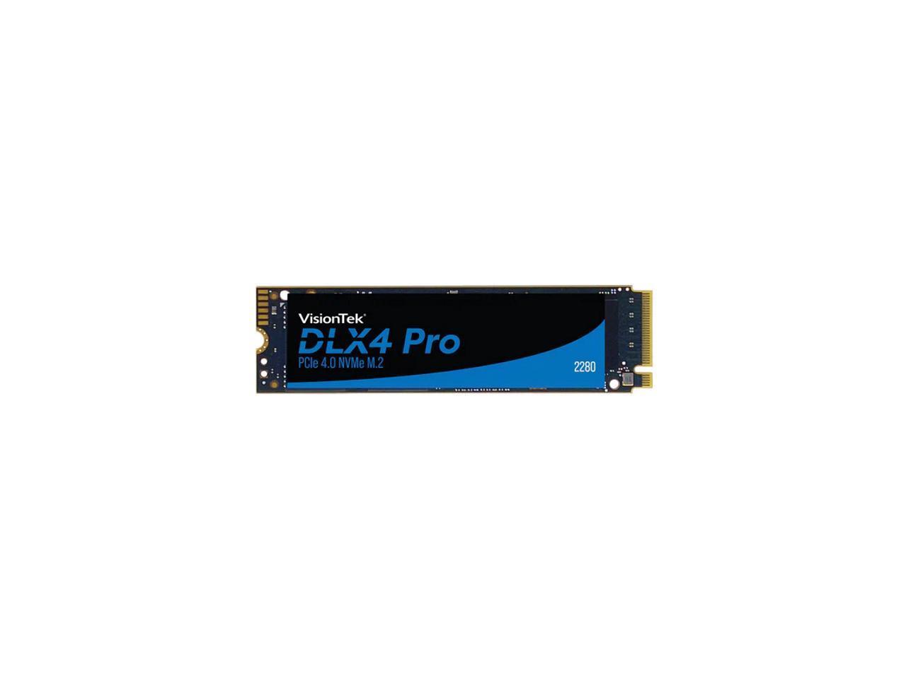 Внешний твердотельный накопитель VisionTek DLX4 Pro M.2 2280 2 ТБ PCI-Express 4.0 x4 3D NAND