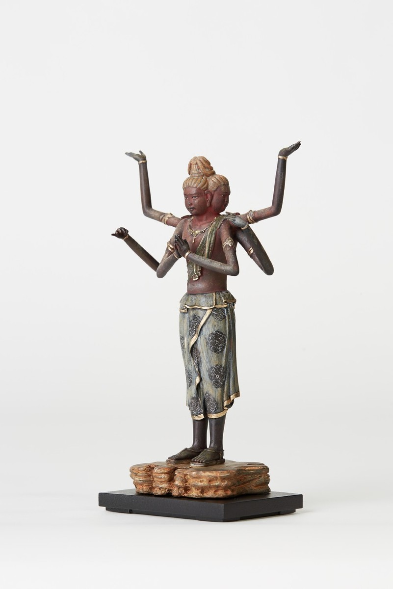 Figure of Ashura small Buddha statue Art Interior Ornament From