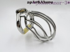 NEW Stealth Lock Chastity Cage Stainless Steel Chastity Device For Men Lock Ring