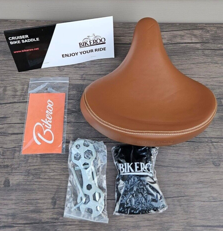 Bikeroo Cruiser Bike Saddle Seat Mounting Tools Rain Seat Cover BB1
