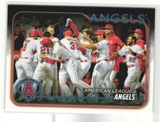 Team Card 2024 Topps Series 1 Base Los Angeles Angels #279