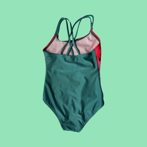 Girls Watermelon Swimsuit - Picture 2 of 2