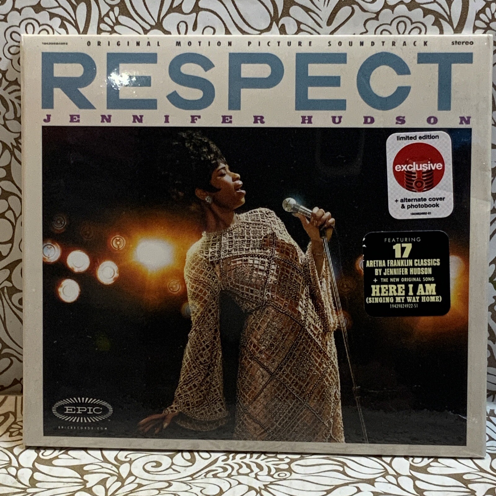 Jennifer Hudson RESPECT (Limited Edition) cover & photo book CD️