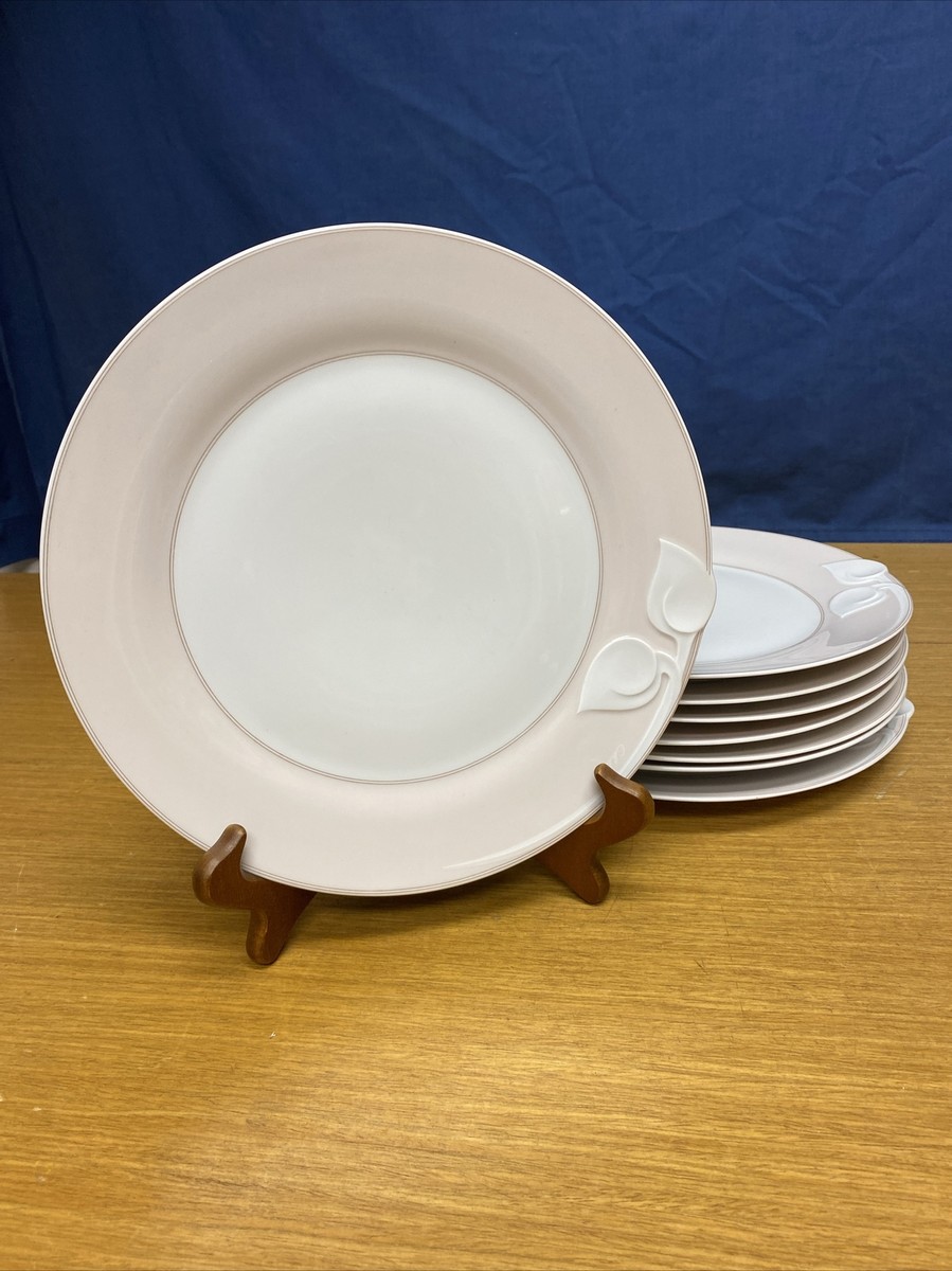 8 Hutschenreuther Fleuron Chloe Fontaine 10 5/8” Dinner Plates w