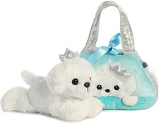Aurora - Fancy Pals - 7" Peek-A-Boo Princess Puppy Fashionable Stuffed Animal