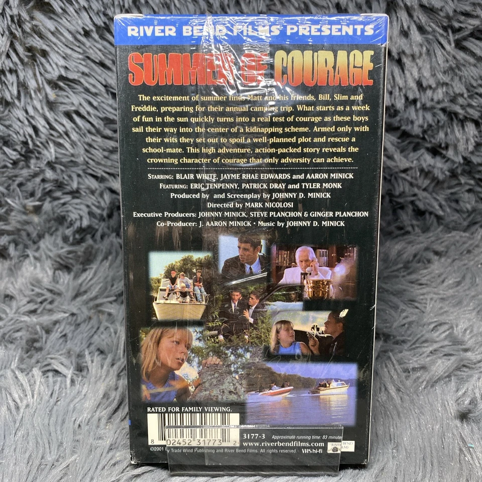 Summer Of Courage VHS Tape 2001 A River Bend Film Blair White Aaron Minick Rare - Image 3 of 4