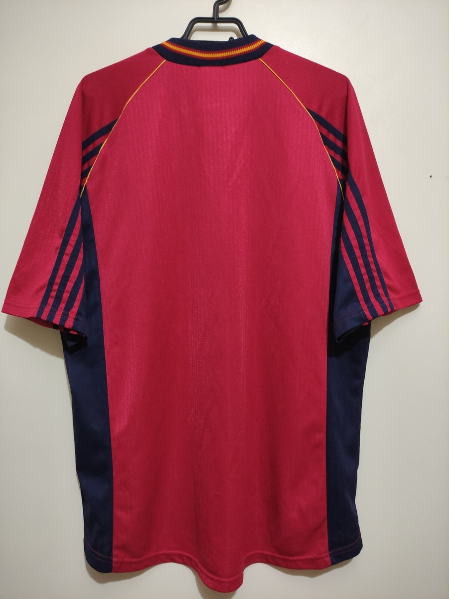 adidas スペイン代表 2000年ホームシャツ Lサイズ 新品タグ付き adidas サッカースペイン代表Tシャツ｜Yahoo!フリマ（旧PayPay