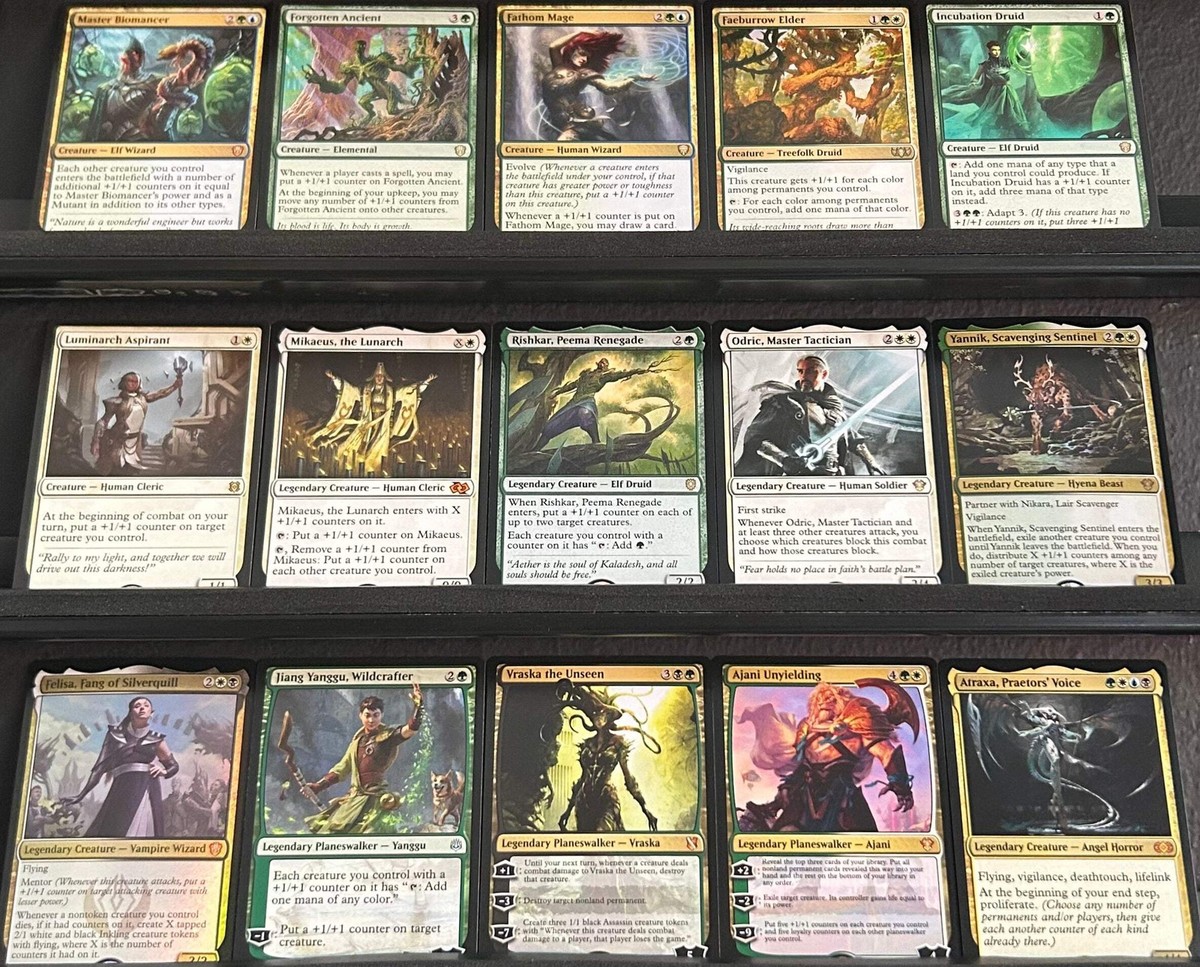 Custom Commander Deck*** Atraxa, Praetors' Voice - 1/1 Counters - EDH Magic | eBay Custom Commander Deck*** Atraxa, Praetors' Voice - 1/1 Counters - EDH Magic | eBay