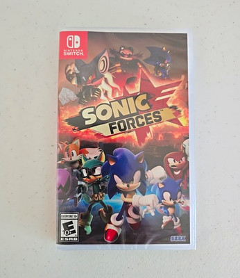 Nintendo Sonic Forces Nintendo Switch Cartridge Game Case/Box Only ESRB E10+