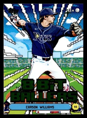 2026 Topps #8B-23 Carson Williams 8 Bit Ballers