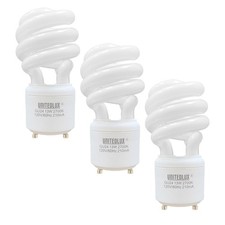 13Watt T2 Spiral CFL GU24 2 Prong Light Bulb Base 2700K 900lm 120v 60Hz Light...