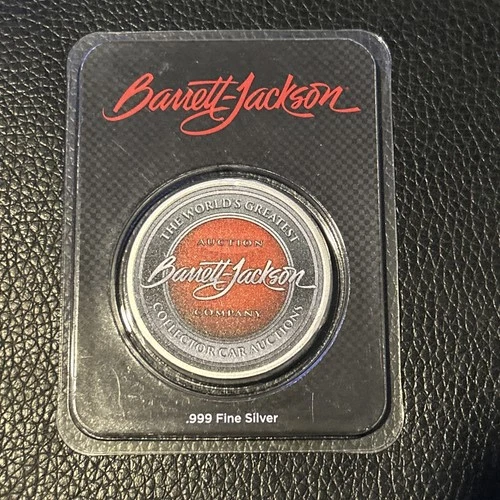 1 oz Ag .999 Silver Barrett Jackson Scottsdale Silver APMEX