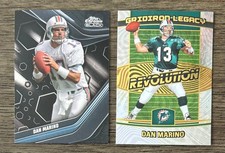 Dan Marino 2024 Topps Chrome Black Composite Base Revolution Gridiron Legacy