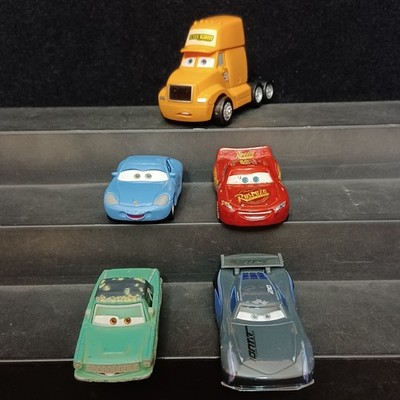 Mattel Disney Pixar Cars Diecast 5 Lot 1:55 Jackson Lightning Sally Rusty  #5