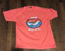 Screens Stars Best Single Stitch T Shirt Size L Vintage Made In USA