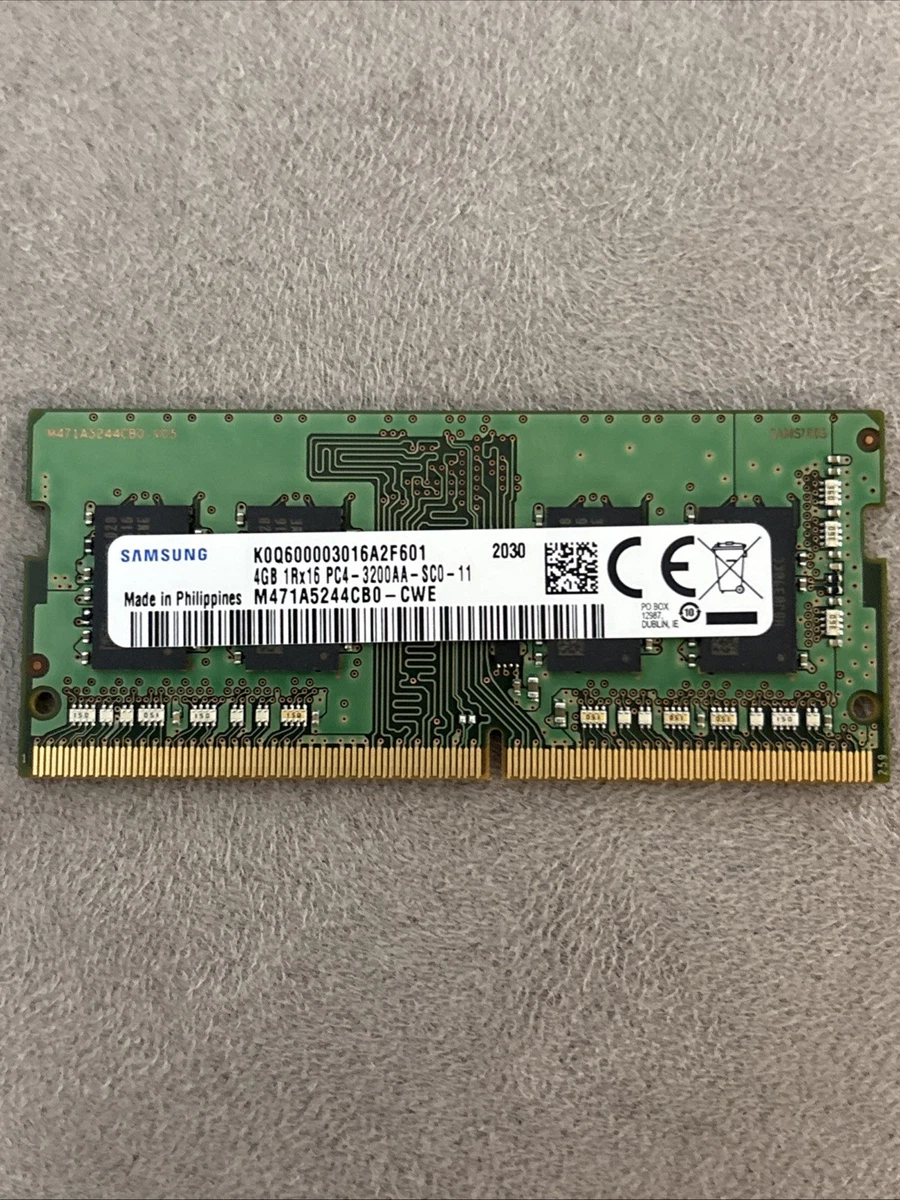 Samsung DDR4 SDRAM 4 GB Capacity per Module Memory (RAM) for sale