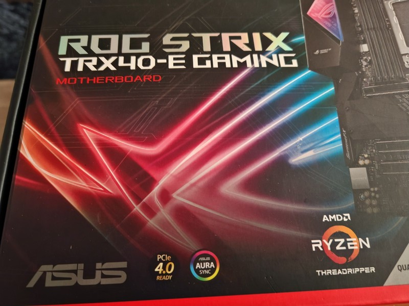 ASUS ROG STRIX TRX40-XE GAMING motherboard sTRX4 8*DDR4 256G ATX Tested