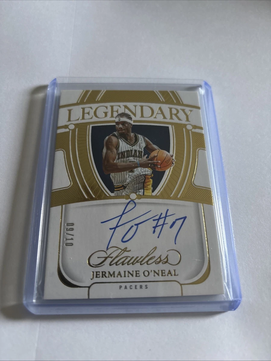 Jermaine O'Neal Basketball Autographed Sports Trading Cards