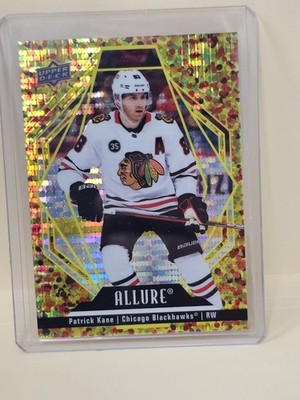 2022-23 Upper Deck Allure - Patrick Kane #75 Gold Glitter Bomb /199