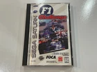 F1 Challenge (Sega Saturn, 1996) CIB Complete in Box w Manual & Reg Card LN MINT