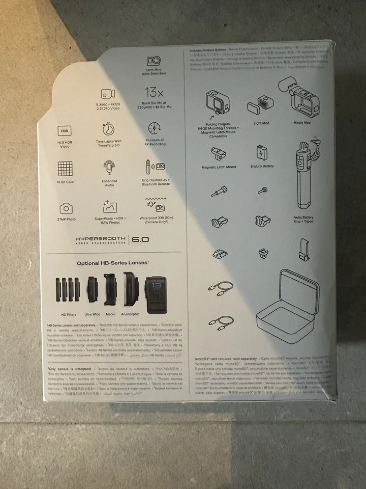 GoPro HERO13 Black Creator Edition 27MP 5.3K60 UHD Video Action Camera Bundle - Image 2 of 4