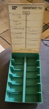 Vintage Kodak KODASLIDE Compartment File Box   Eastman Kodak Co.   12 Slot Slide