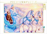 Calvendo Puzzle The Snow Queen | 1000 Pieces, Finished Size 25.2 × 18.9 In (64 ×