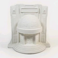 Theater Building Byron Molds Village Bisque Unpainted 6"×7" 1987