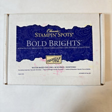 Stampin Up Set of 12 Classic Stampin Spots Bold Brights Made in USA