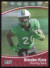 2021 SAGE Premier Draft Red Brenden Knox #96 Marshall Thundering Herd