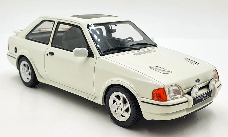Otto Mobile 1/18 Scale Resin OT108 -  Ford Escort MK4 RS Turbo - White — 第 3/4 张图片