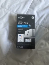 C By GE Series Indoor Smart Plug White CPLGSTDBLW1/G1P No Additional Hub Requir.