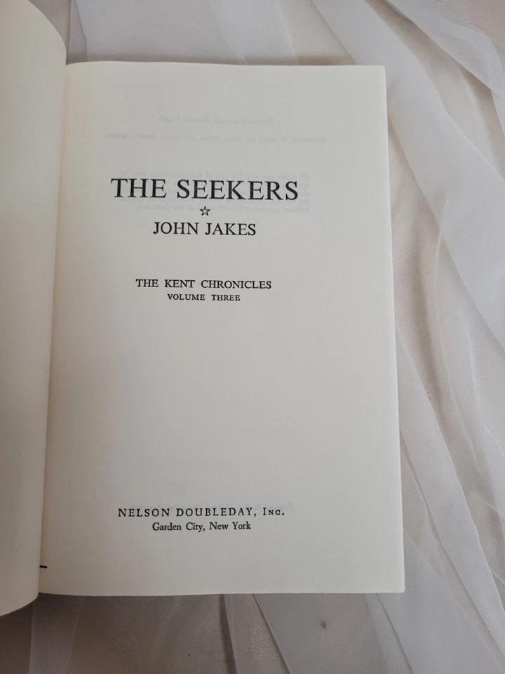 Full set of 8 John Jakes The Kent Family Chronicles HC No Jackets Never Read Foto 4 de 4