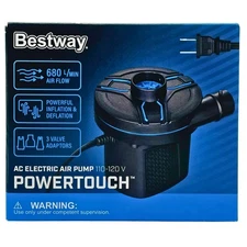 Bestway PowerTouch AC Electric Air Pump 110–120V – 680 L/Min – New