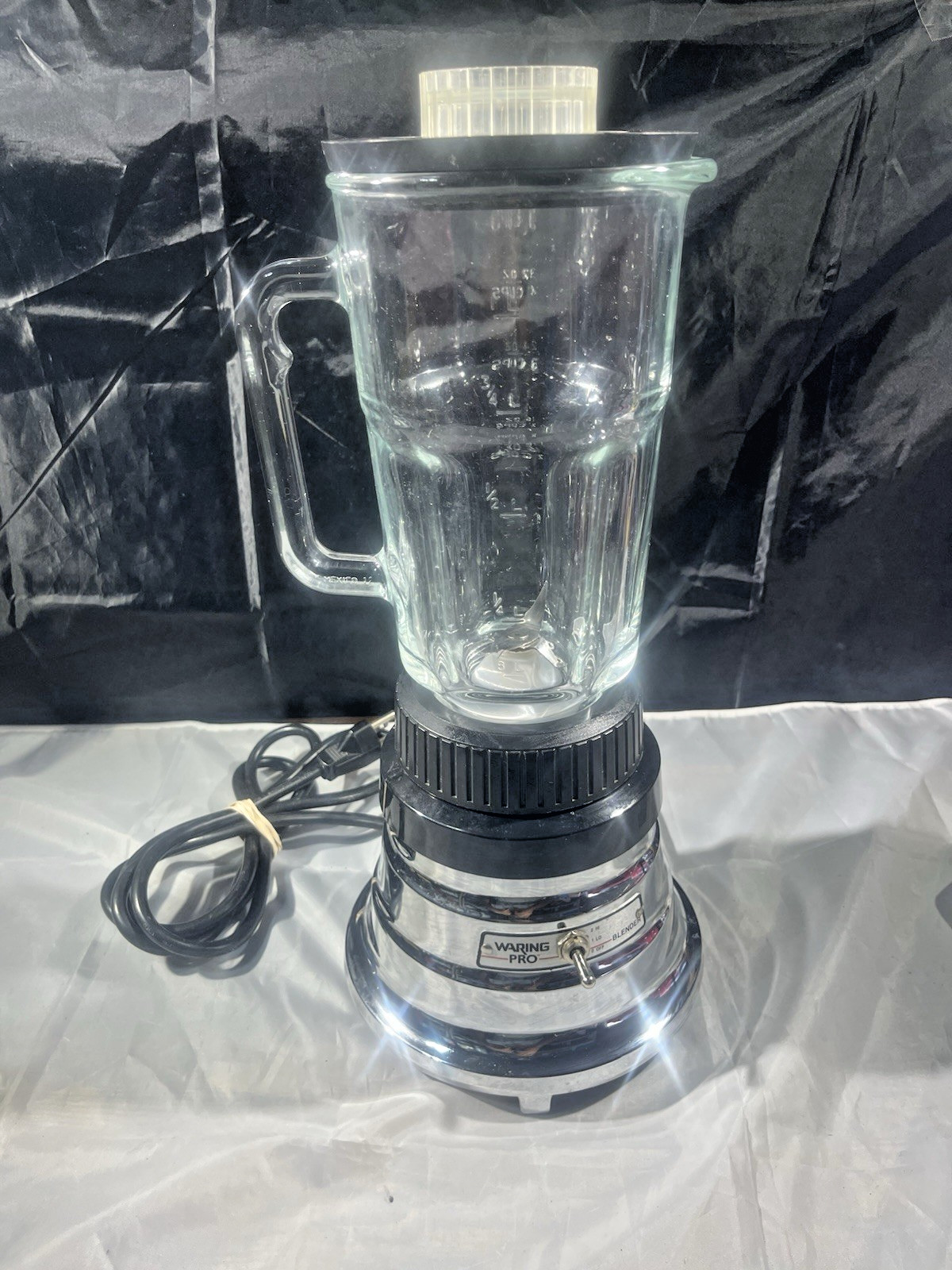 Waring Pro WF1112218 Commercial Rated 2 Speed Blender Chrome Glass Pitcher WPB06