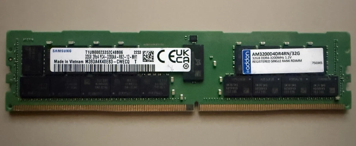 Samsung DDR4 SDRAM 32 GB Total Capacity Memory (RAM) for sale - eBay
