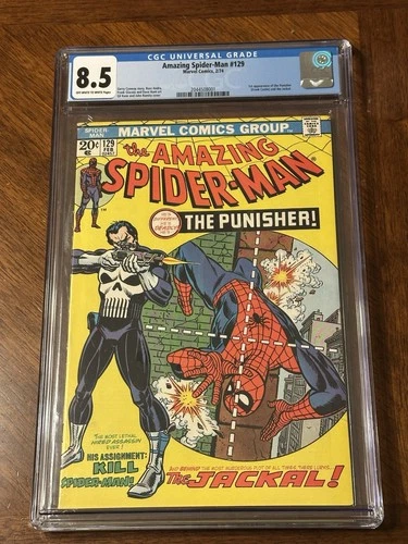 Amazing Spider-Man #129 (1974) CGC 8.5 - 1st app Punisher (Frank Castle)