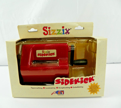 Sizzix Sidekick Red Die Cutting & Embossing Portable Crafting Machine- NEW