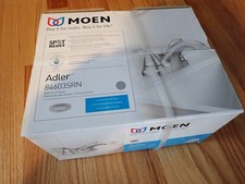 Moen Adler 84603SRN Two-Handle Bathroom Faucet - Spot Resist Brushed Nickel