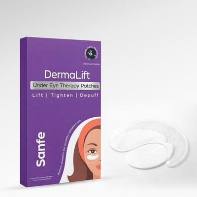 Sanfe DermaLift Under Eye Therapy Patches 2+2 Pairs Eye Patches With FS