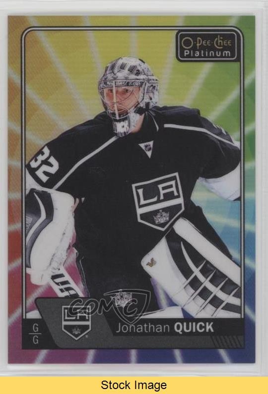 2016-17 O-Pee-Chee Platinum Rainbow Color Wheel Jonathan Quick #65 READ 1io