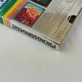 Microsurgeon Intellivision NO Manual w/ Overlays &ndash; Tested