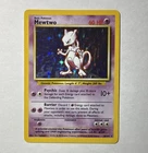 Pokémon TCG Mewtwo Base Set Holo Rare 10/102 60 HP 1999 English WOTC