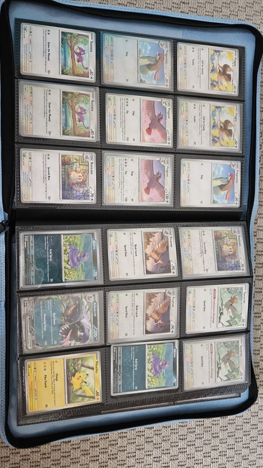 Pokemon 151 Base Set Complete 165/165 Common/Reverse Holos/Ex/Promos Binder NM - Image 3 of 4