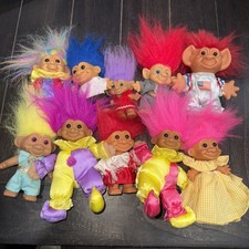 Troll Dolls Lot Of 10 Various  Outfits Russ Ace TNT lot  6