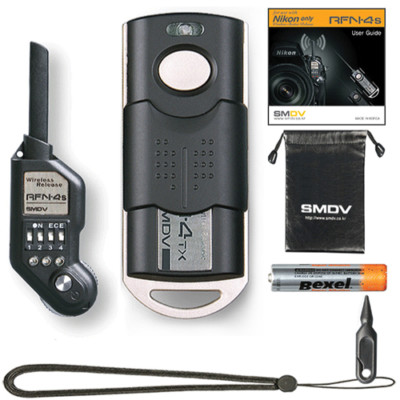 SMDV Wireless Shutter Release Remote [RFN-4s] f Nikon Professional DSLR SLR Body