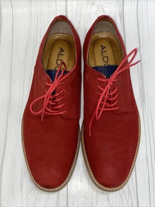 red suede shooties