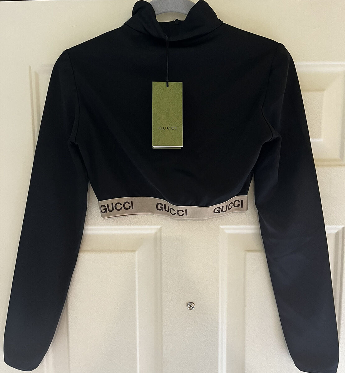 Gucci x The North Face Edition Black Cropped Sports Top Size XS