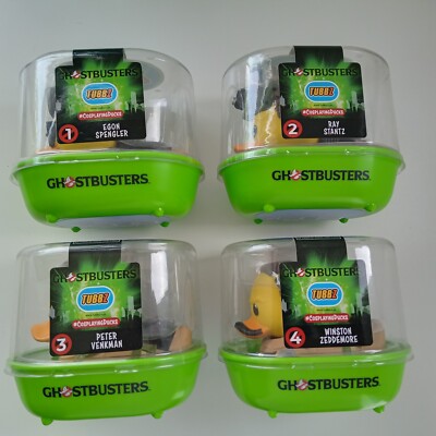 Ghostbusters Egon Ray Venkman Winston TUBBZ Cosplaying Duck Set PVC not rubber